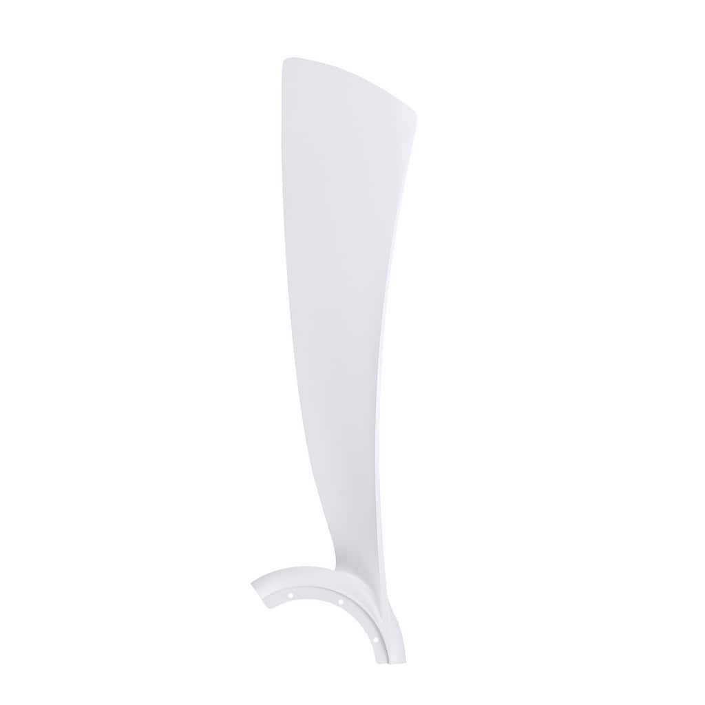 Wrap 56 inch Indoor/Outdoor Ceiling Fan Blade Set of 3 - Matte White - Matte White - 56 Inches