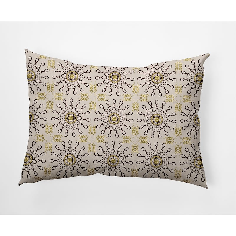 Sun Tile Decorative Throw Pillow