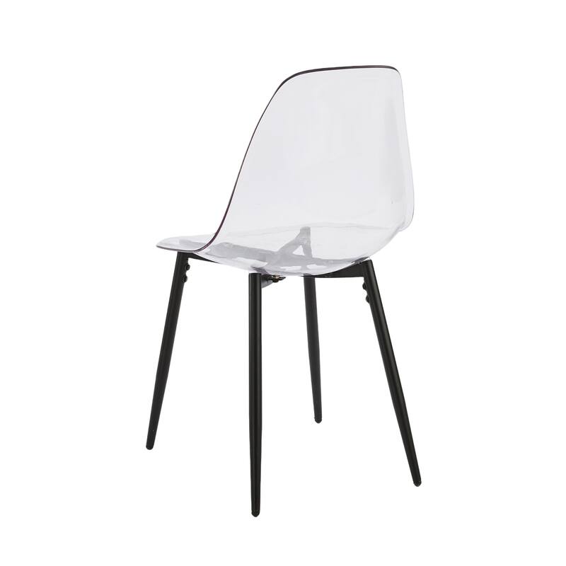 Set of 4 Pet Chairs in Black