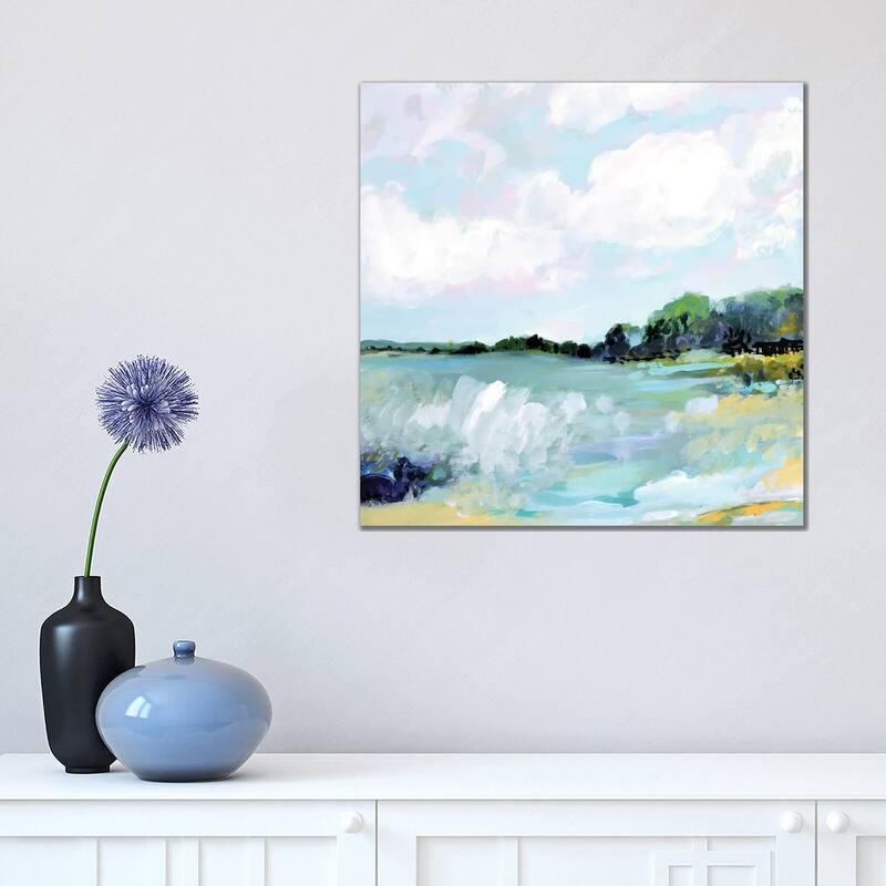 iCanvas "Surfscape I" by Karen Fields Canvas Print - 18x18x1.5