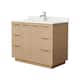 Option Light Straw / Giotto Quartz Top / Brushed Nickel