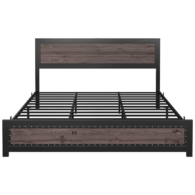 Bed Frame with Headboard