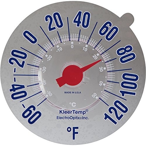Electrooptix Kt-7 Kleertemp Windowpane Thermometer - Clear. Opens flyout.