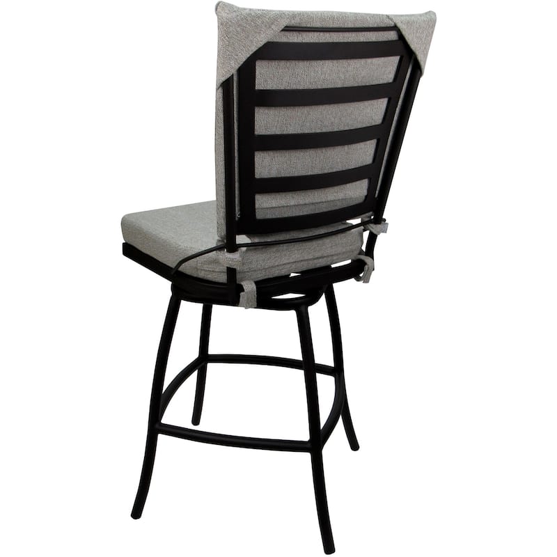 Outdoor Bar Stool Counter 26" 30" Extra Tall 34" - Jamey without Arms