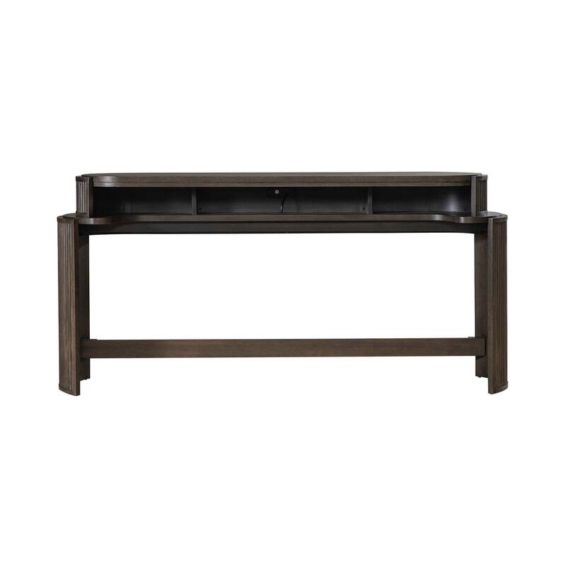 Liberty Furniture City View Console Bar Table with Charging Station - Width 78" x Depth 20" x Height 37"