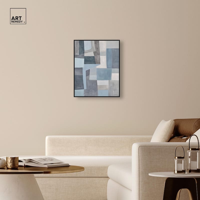 Tessellated Tones I Canvas by Art Remedy