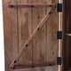 preview thumbnail 7 of 9, Winder Indoor Mango Wood Handcrafted 2 Door Cabinet by Christopher Knight Home