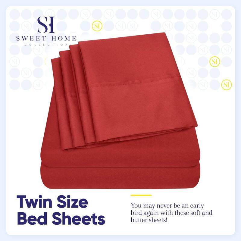 Soft Brushed Microfiber 7-piece Split King Sheet Set - 4 Pillowcases