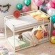 preview thumbnail 2 of 25, Modern Convenient Design Twin Over Twin Metal Bunk Bed,Low Bunk Bed With Ladder,