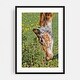 Photography Animals Cute Giraffe Nature Portrait Art Print Poster - Bed 