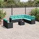 Option Black and blue with table