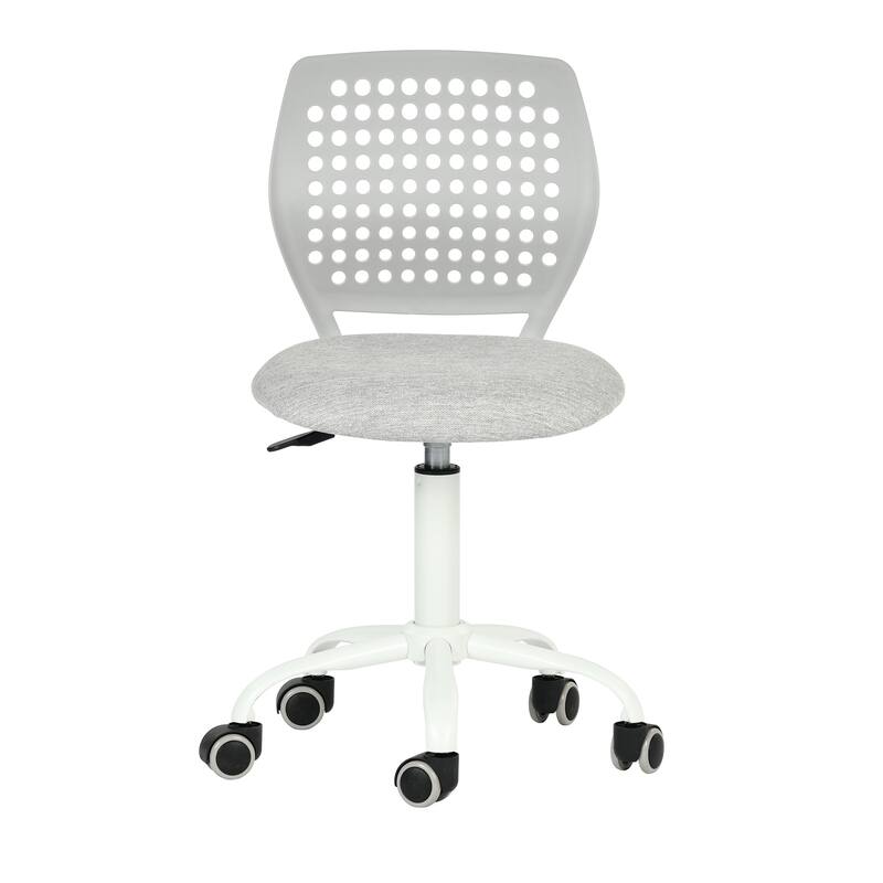 Homy Casa Adjustable Swivel Office Chair Wheels, Modern Study Chair