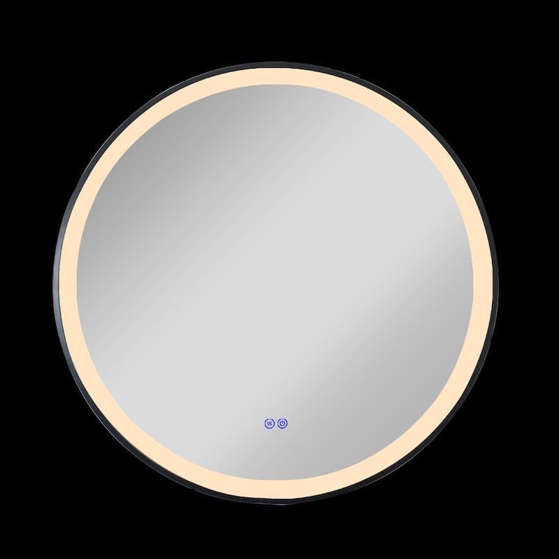 Frameless Embedded LED Mirror - Silver
