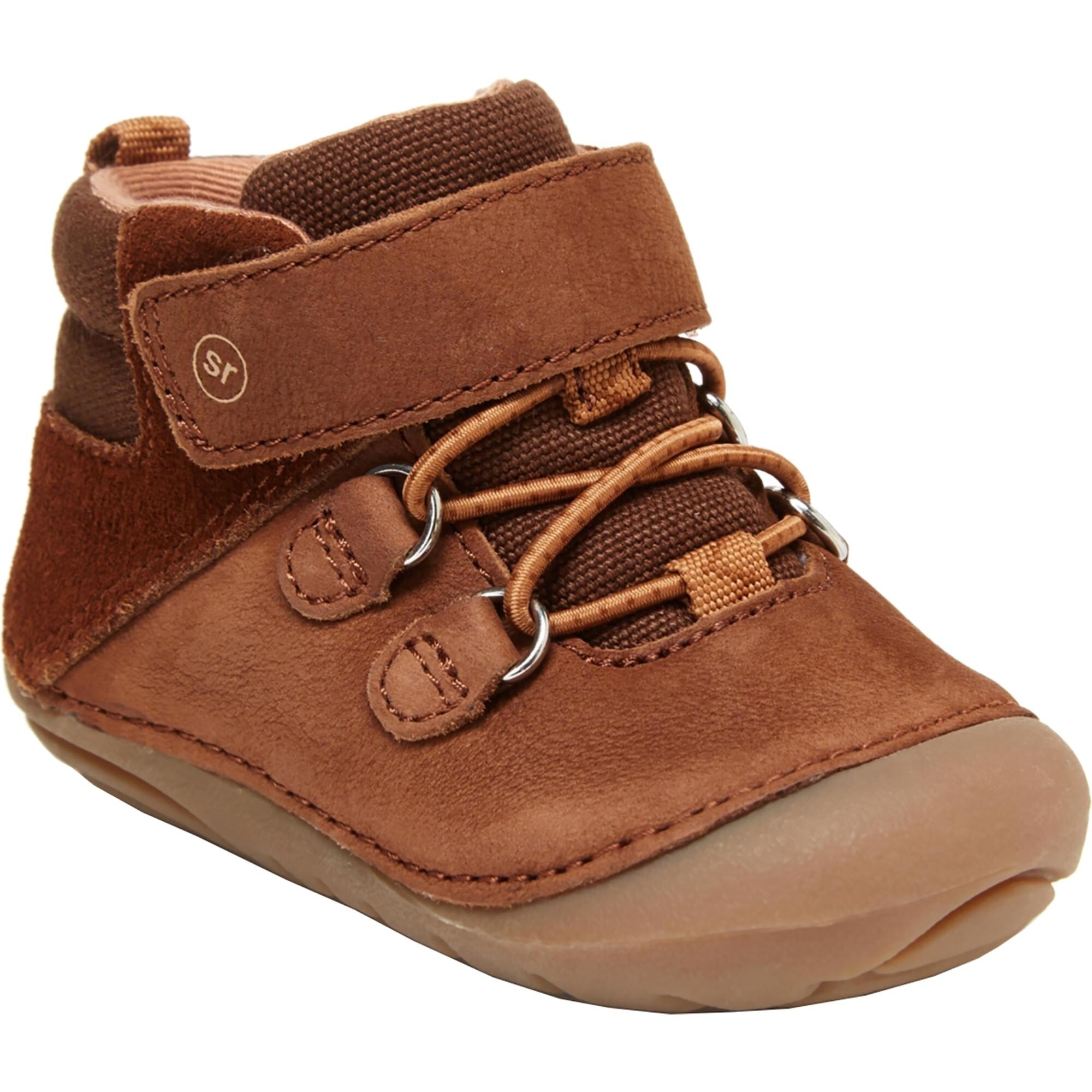 stride rite brown boots