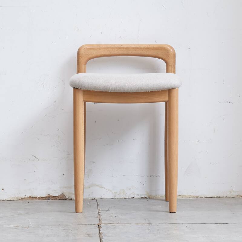 Christopher Knight Home - Natural Beech Solid Wood Make-up Stool Bed Bench