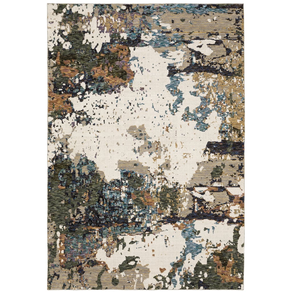 Style Haven Esperanza Terra Abstract Area Rug