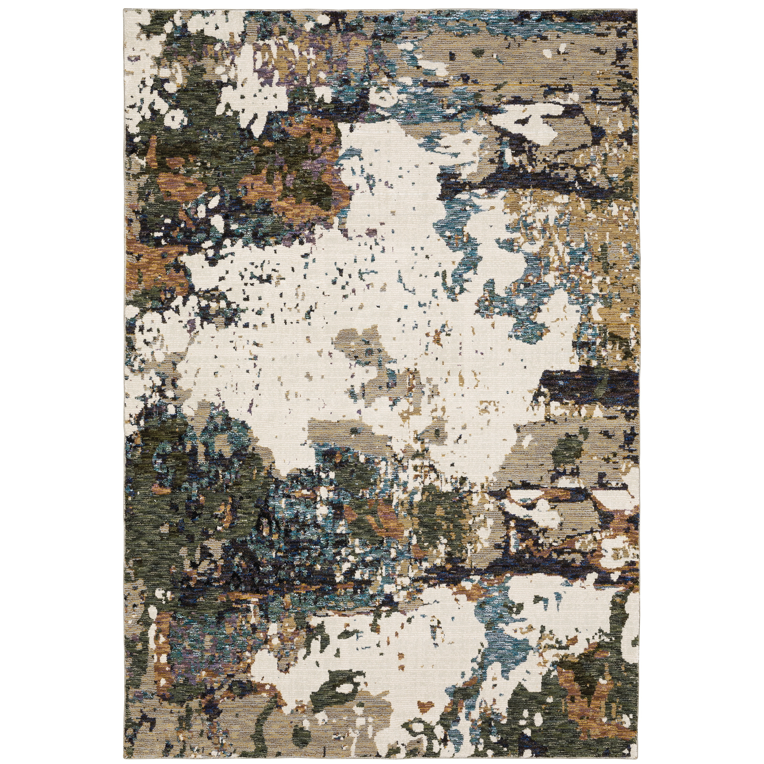 Style Haven Esperanza Terra Abstract Area Rug