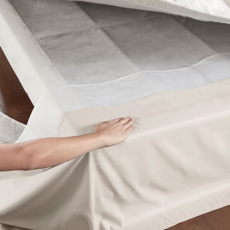 Madison Park Simple Fit Wrap Around Adjustable 26-inch Drop Bedskirt