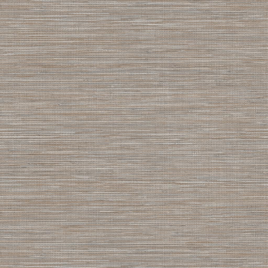 Winn Chestnut Faux Grasscloth Wallpaper
