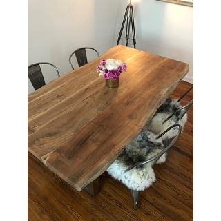 shop handmade porter mojave sustainable live edge acacia dining