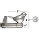 preview thumbnail 28 of 56, Cute Bird Finial Adjustable Decorative Designer Curtain Rod