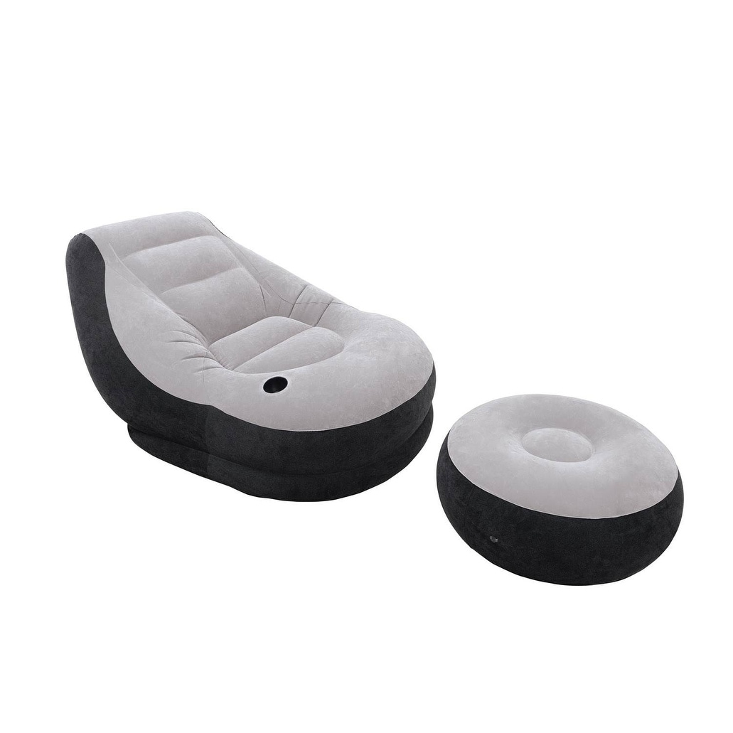 Bean bag chair sales with cup holder