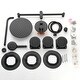 preview thumbnail 11 of 18, Wall Mounted Shower System With Hand Shower Faucet With Body Jets 12 Inch Rainfall Shower Head Kit Tirm With Rough-In Valve