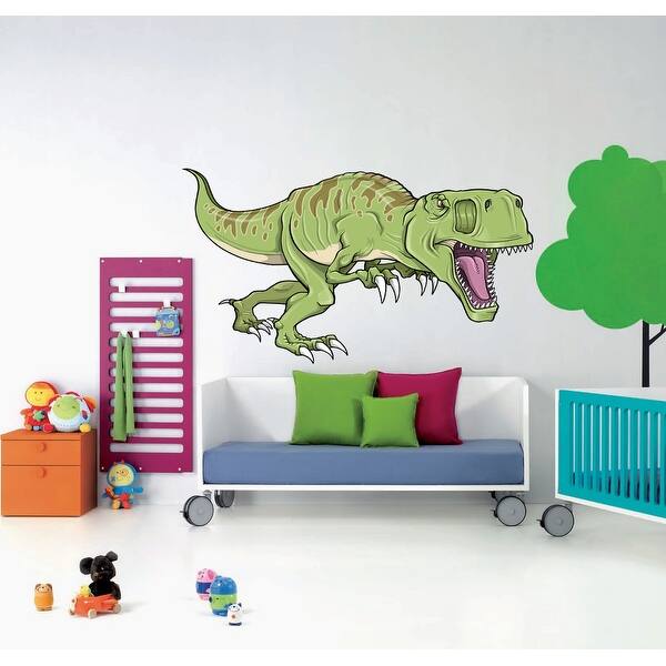 Shop T Rex Wall Decal Dinosaur Decal Dinosaur Sticker Tyrannosaurs Decal Sticker Overstock 32299369