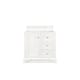 Option Bright White Cabinet Base Only - No Top