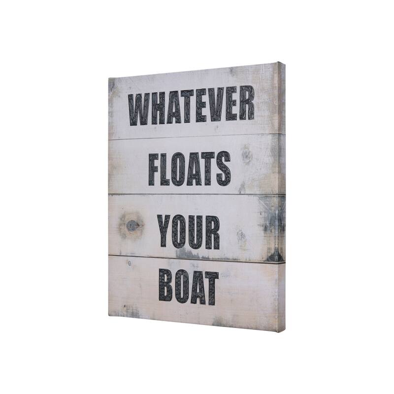 Float Your Boat (20 x 25 ) Canvas Art Print