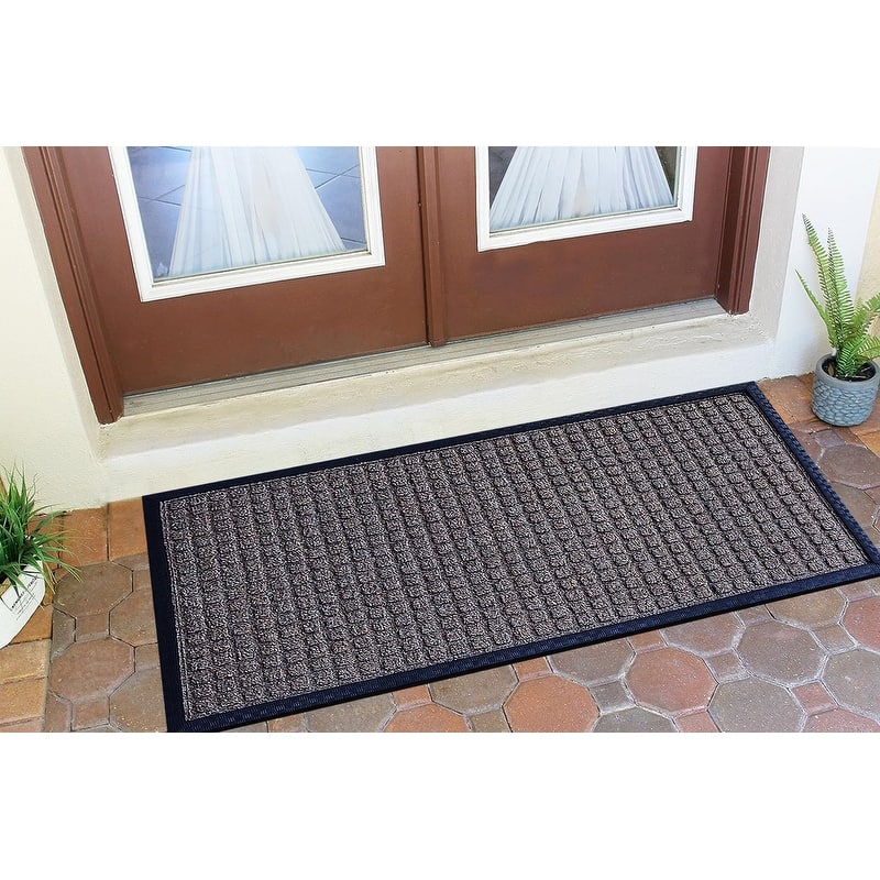 A1HC New Durable and Versatile Polypropylene Rubber Door Mat All Weather Inside Outside Door Mat