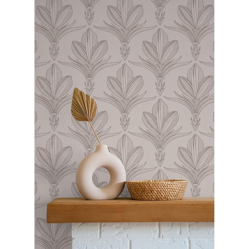 NuWallpaper Larkyn Blush Peel and Stick Wallpaper