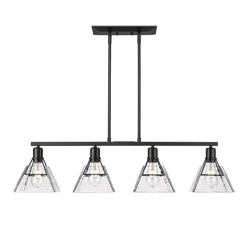 Golden Lighting 3308-LP WTG Kepler 4 Light 39" Wide Linear Pendant