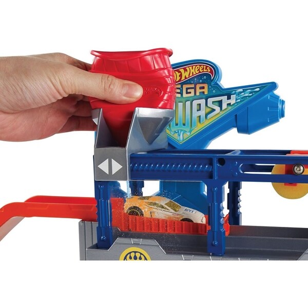 hot wheels mega car wash