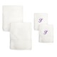 preview thumbnail 28 of 27, Sweet Kids 2-piece White Turkish Cotton Bath and Hand Towel Set with Lavender Purple Monogrammed Initial white/purple t