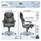 preview thumbnail 18 of 37, Serta Bryce Executive Office Chair with AIR Lumbar Technology and Layered Body Pillows