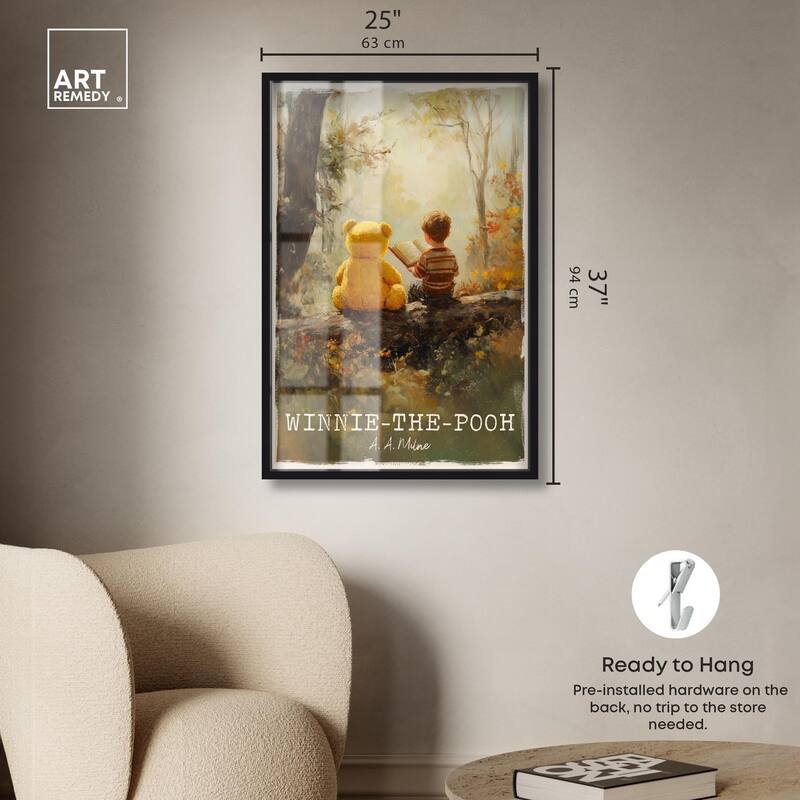 Classic Winnie the Pooh Shadowbox by Art Remedy
