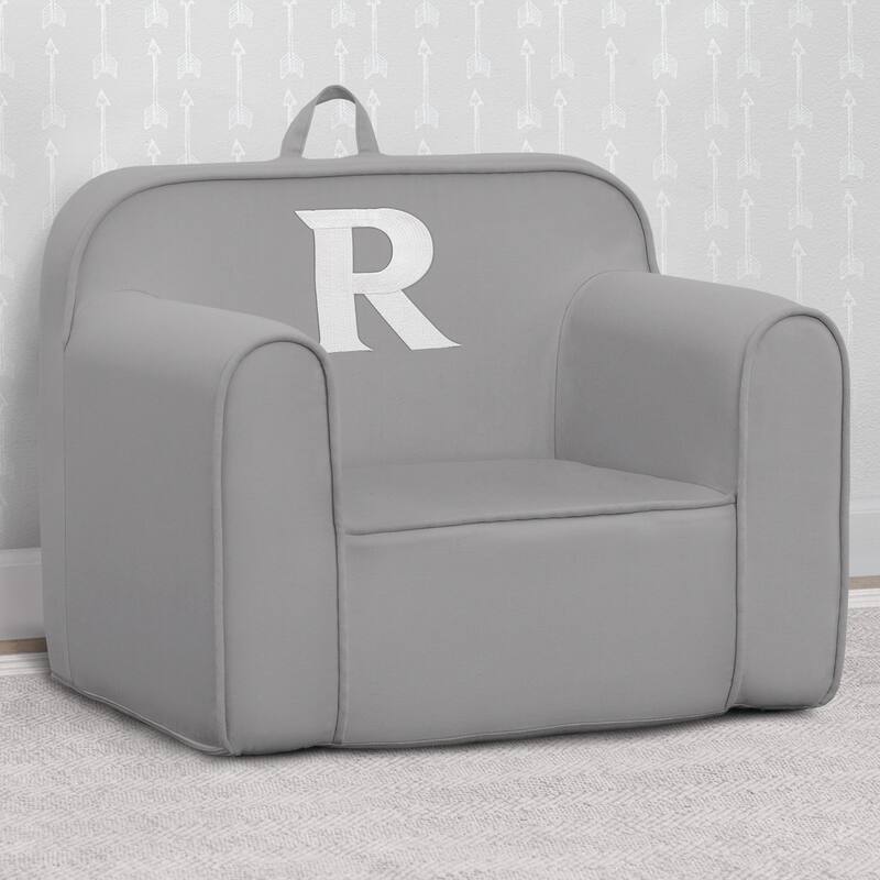Delta Children Personalized Monogram Cozee Chair - Customize with Letter R