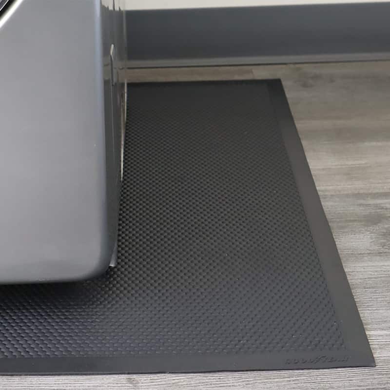 Rubber-Cal Rubber "Washer and Dryer Mat" - 5mm x 35" x 31" - 31in x 35in