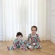 preview thumbnail 9 of 24, Organic Holiday Lights Family Pajamas