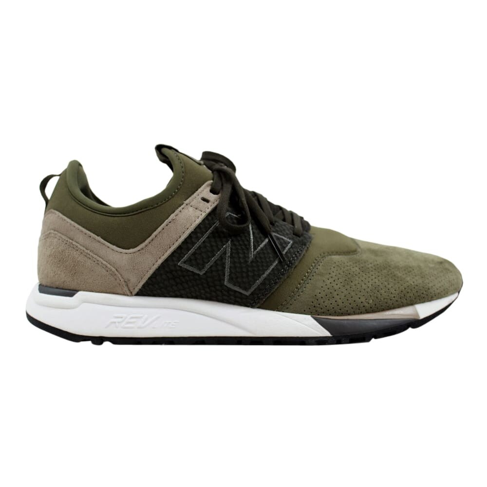 New Balance Men S 247 Olive Green Grey Mrl247rg