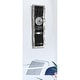 preview thumbnail 5 of 7, Statements2000 Metal Wall Clock Art Modern Abstract Black Silver Decor by Jon Allen - Black Willow Clock - 32" x 10"