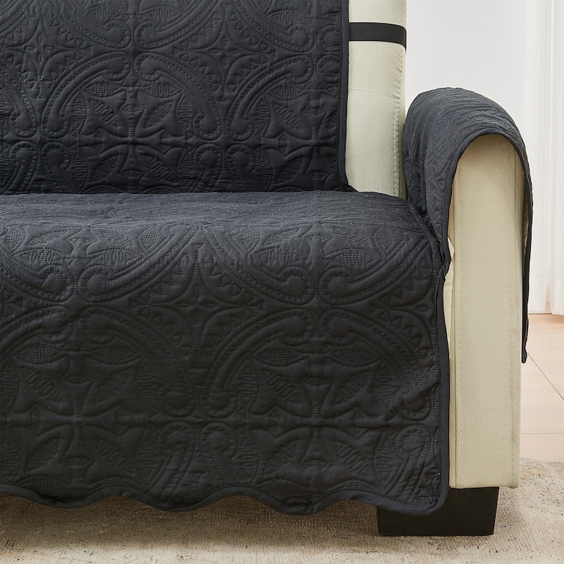Reversible Sofa Cover Quilted Pet Furniture Protector Slipcover