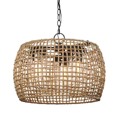 Golden Lighting 1067-O3P MAW Piper 3 Light 19" Wide Pendant with