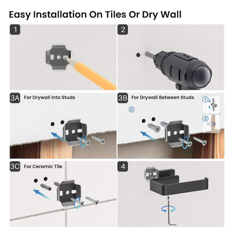 Blaze Bathroom Toilet Paper Holder
