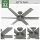 preview thumbnail 7 of 14, Hunter 52" Jetty Outdoor Ceiling Fan with Wall Control and Wet-Rated