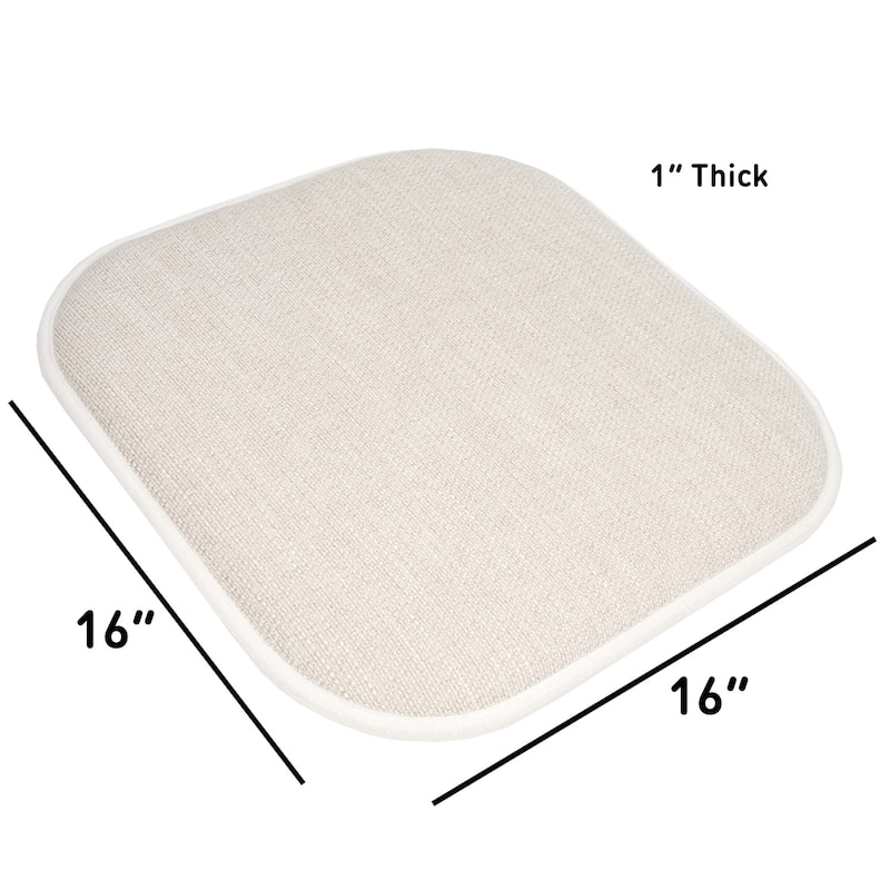 Alexis Memory Foam Chair Pads