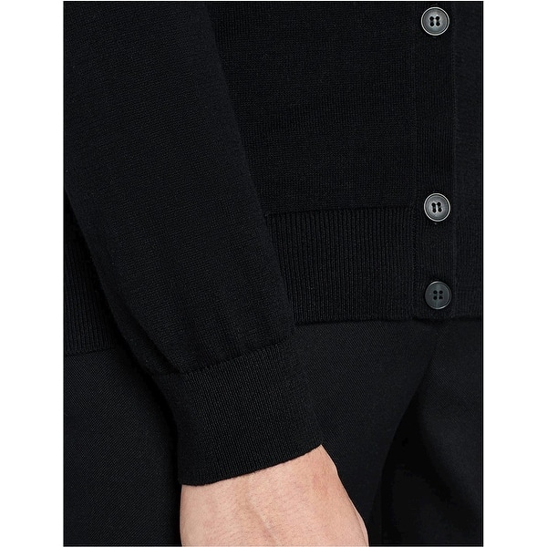 MERAKI Mens V-Neck Cardigan