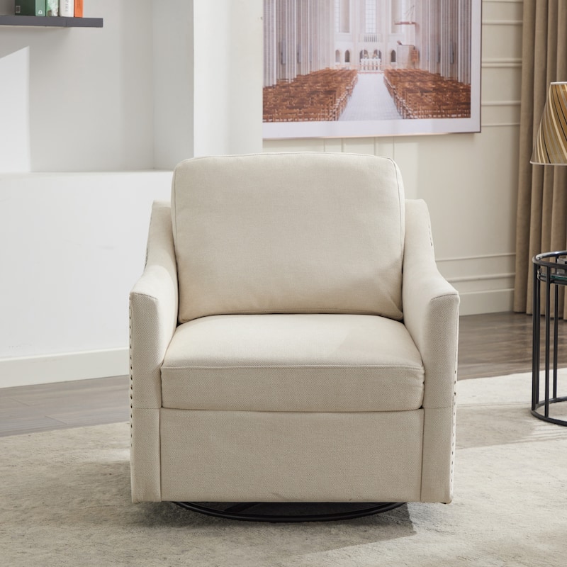30.3" Accent Chair with USB and Side Pocket