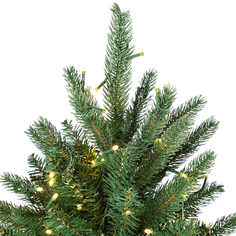 Real Touch™️Elite Pre-Lit Calgary Pine IPT Artificial Christmas Tree - 6' Dual Color LED - 6 Foot